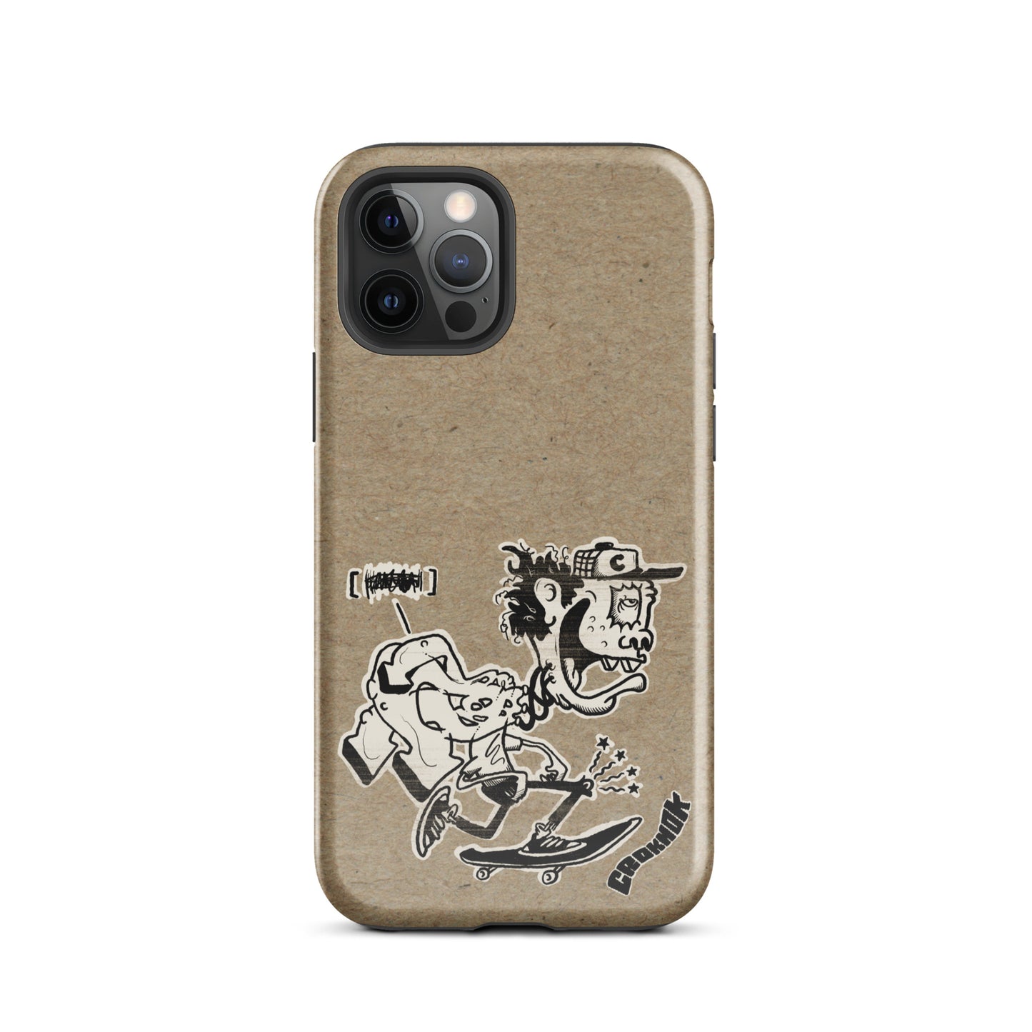 iPhone case - Skateboarding AS0017 Beigh