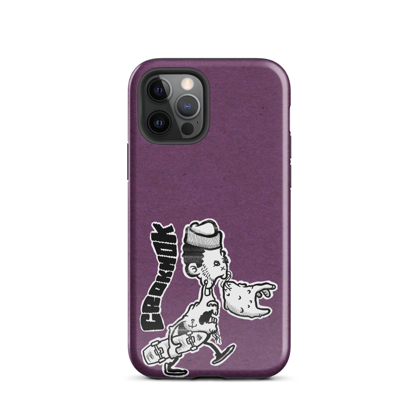 iPhone case - Skateboarding AS0010 Purple