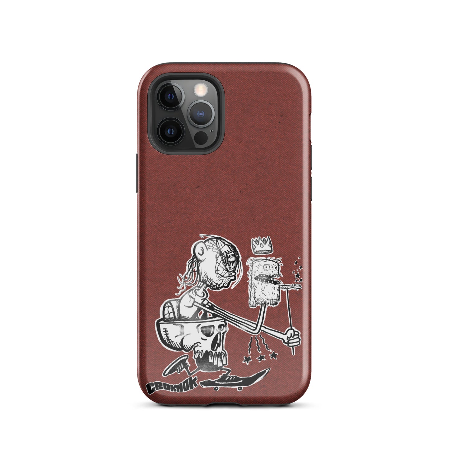 iPhone case - Skateboarding AS0019 Red