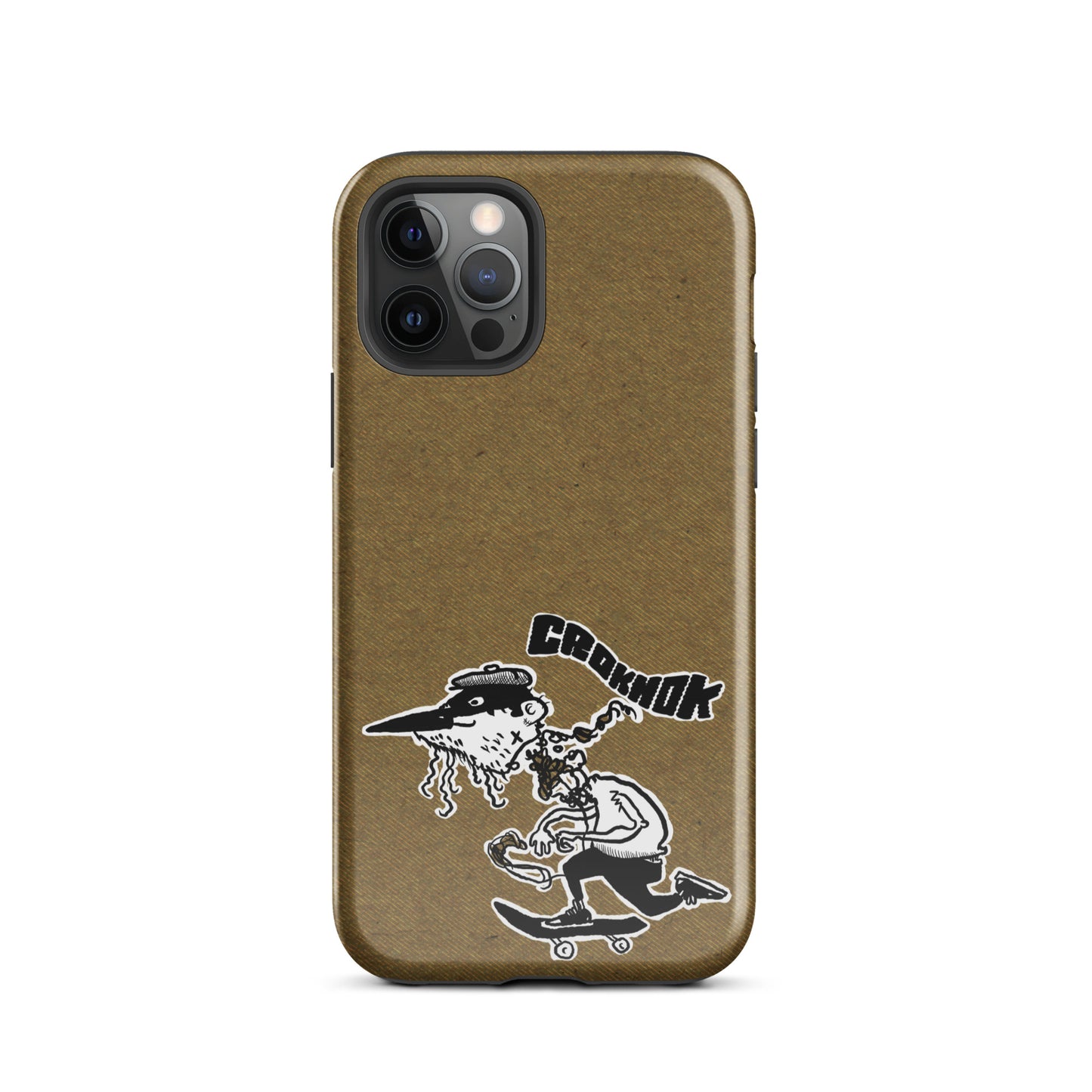 iPhone case - Skateboarding AS0013 Brown