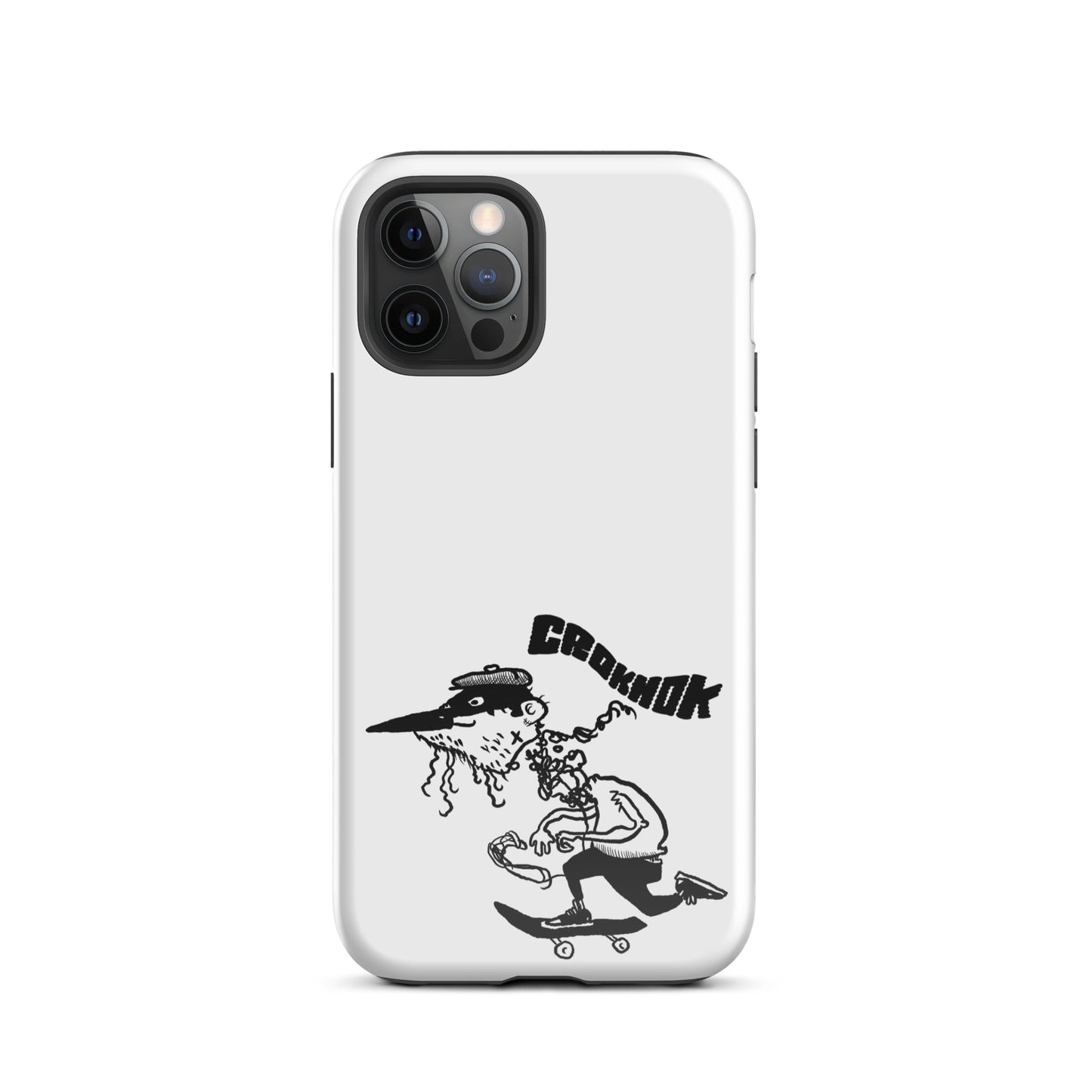 iPhone case - Skateboarding AS0013 White