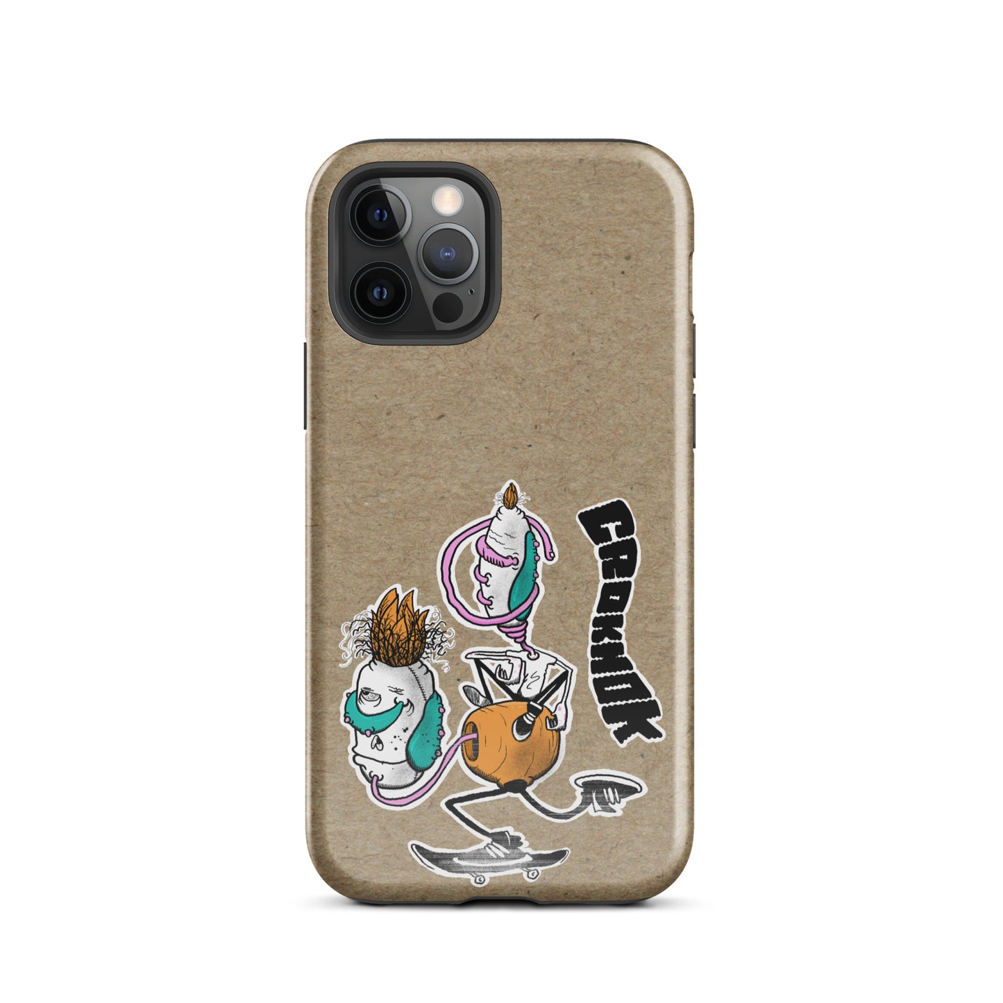 iPhone case - Skateboarding AS0025 beigh