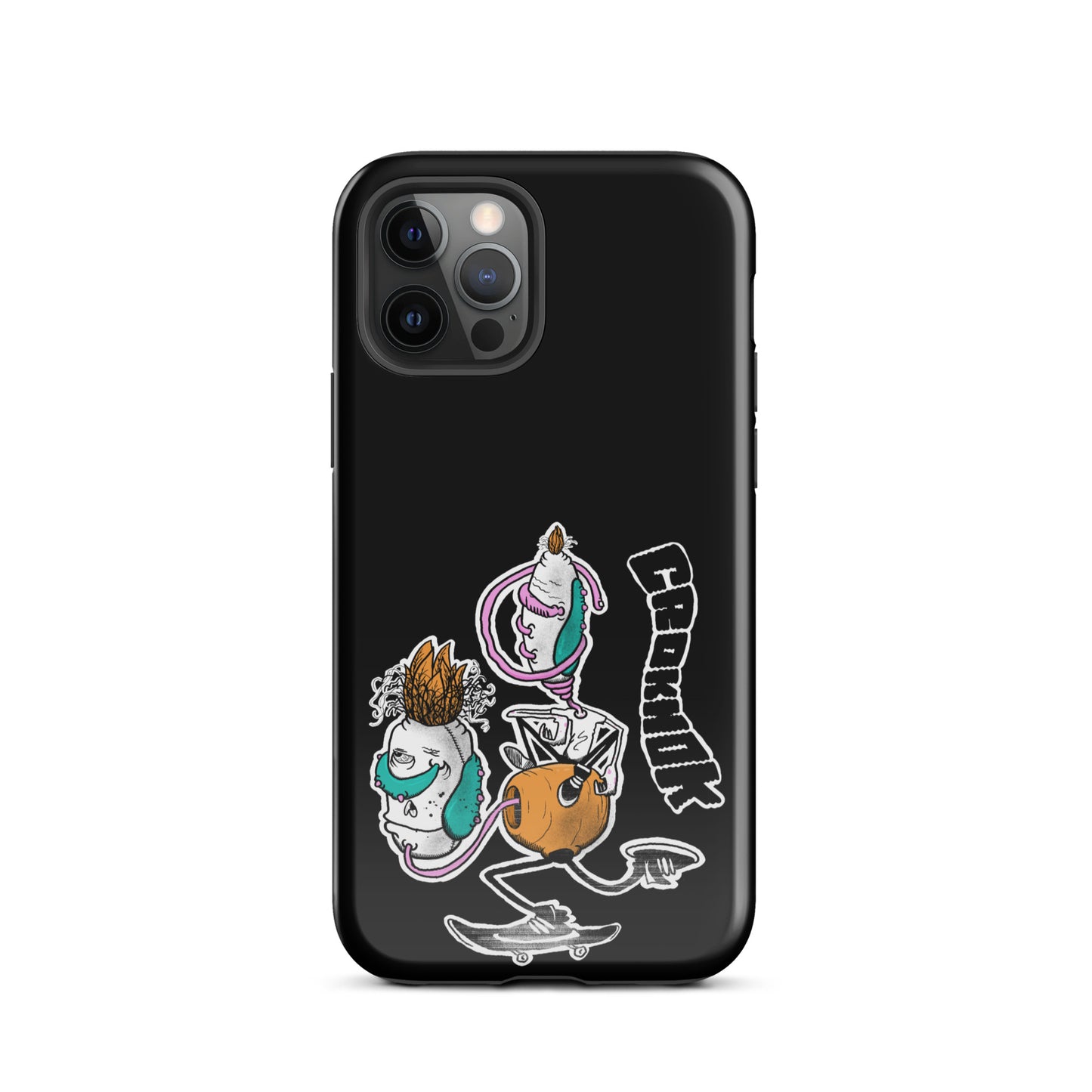 iPhone case - Skateboarding AS0025 Black