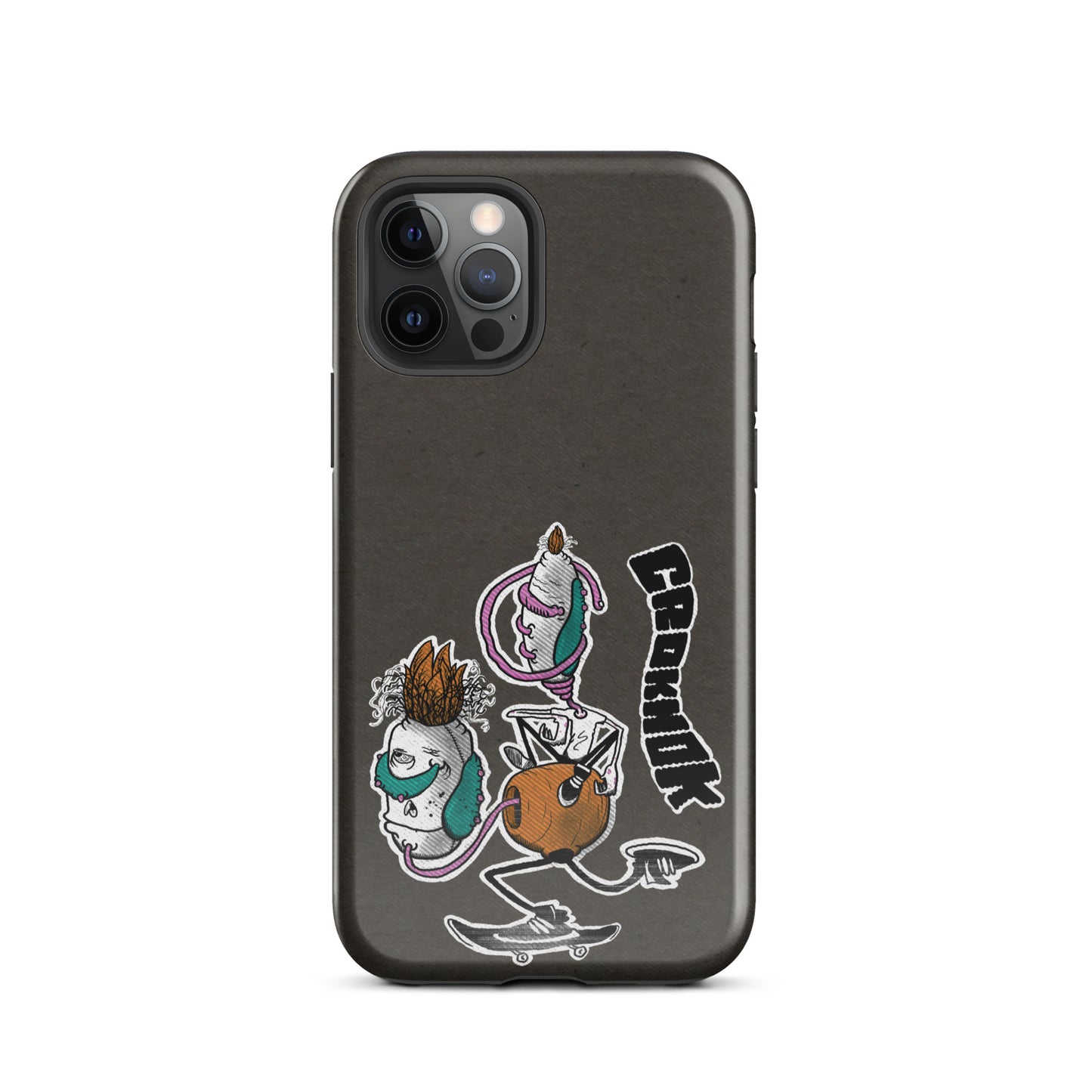 iPhone case - Skateboarding AS0025 Grey