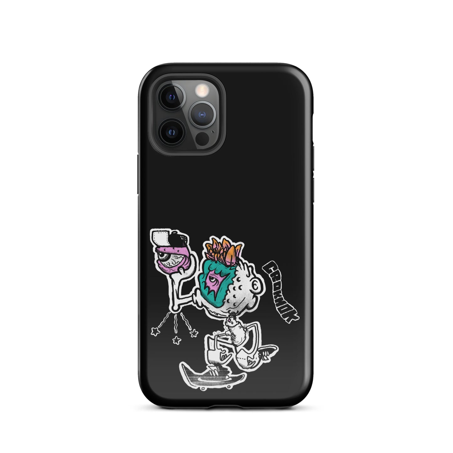 iPhone case - Skateboarding AS0025 Black