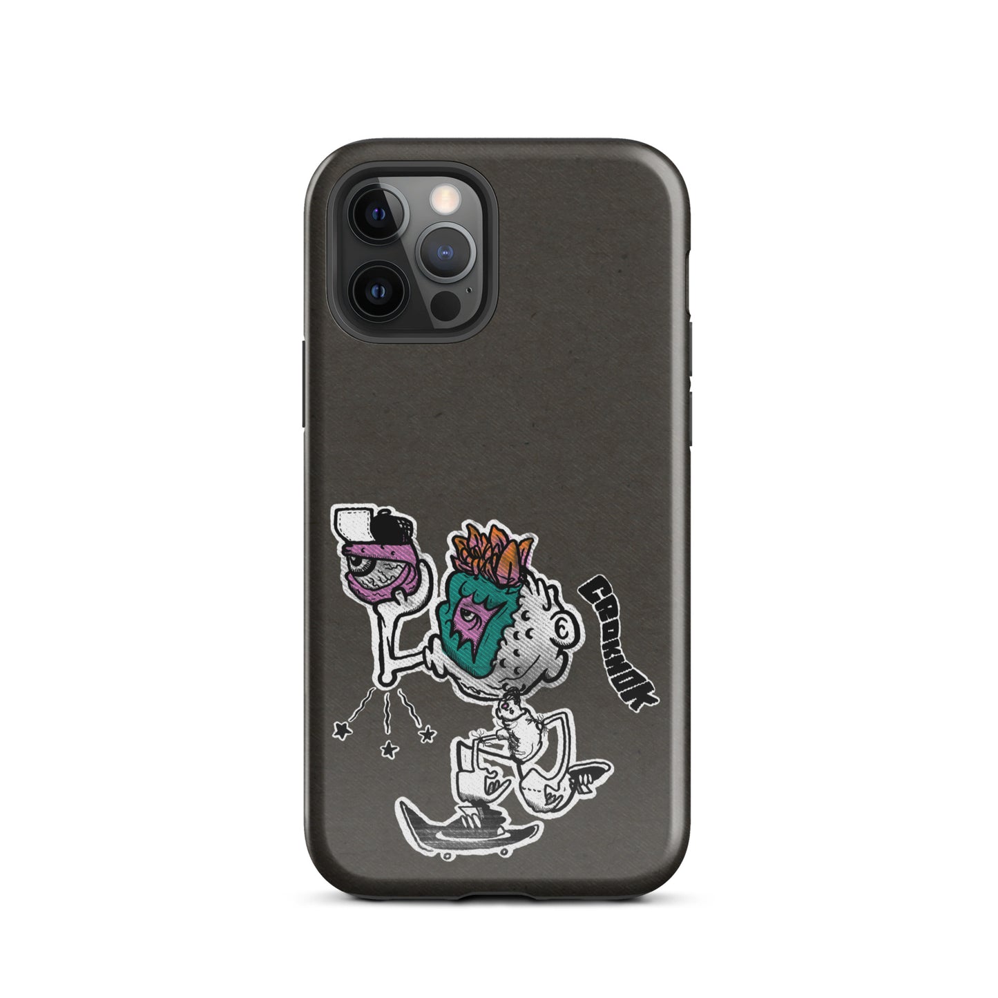 iPhone case - Skateboarding AS0025 grey