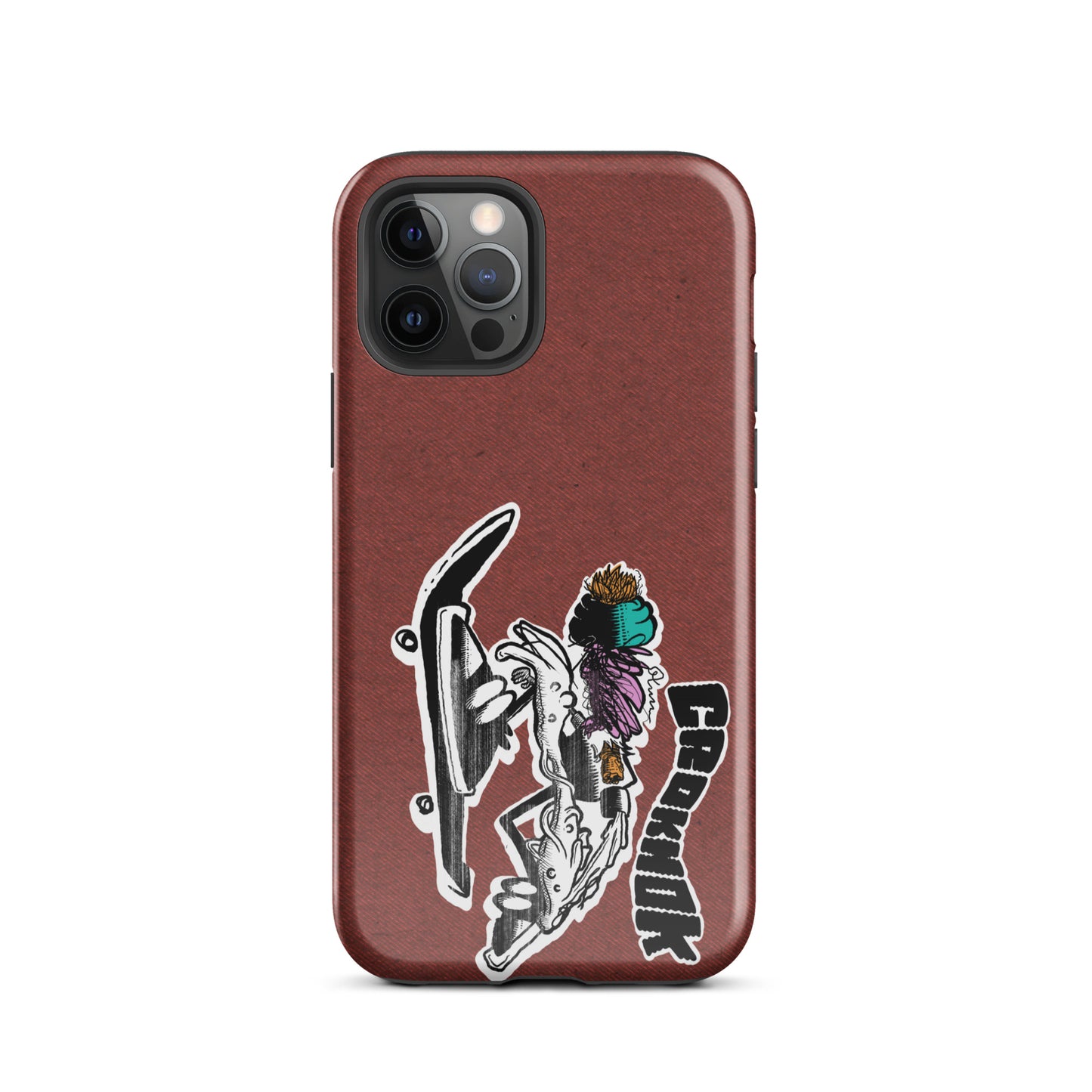 iPhone case - Skateboarding AS0035 Red