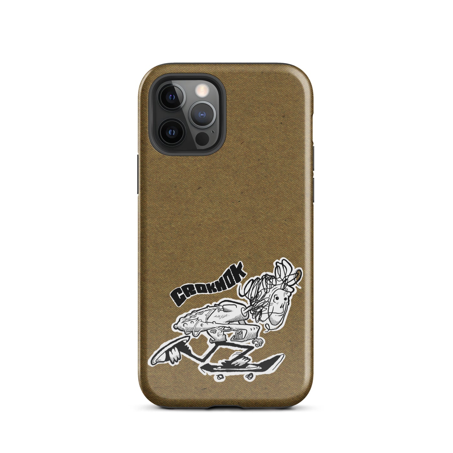 iPhone case - Skateboarding AS0039 Brown