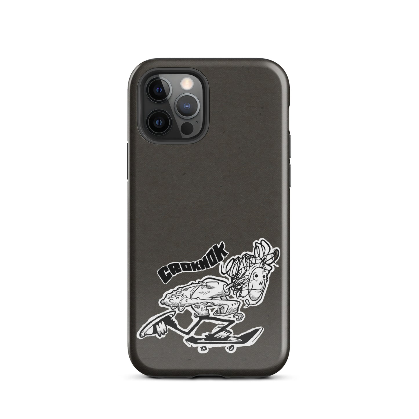 iPhone case - Skateboarding AS0039 Grey