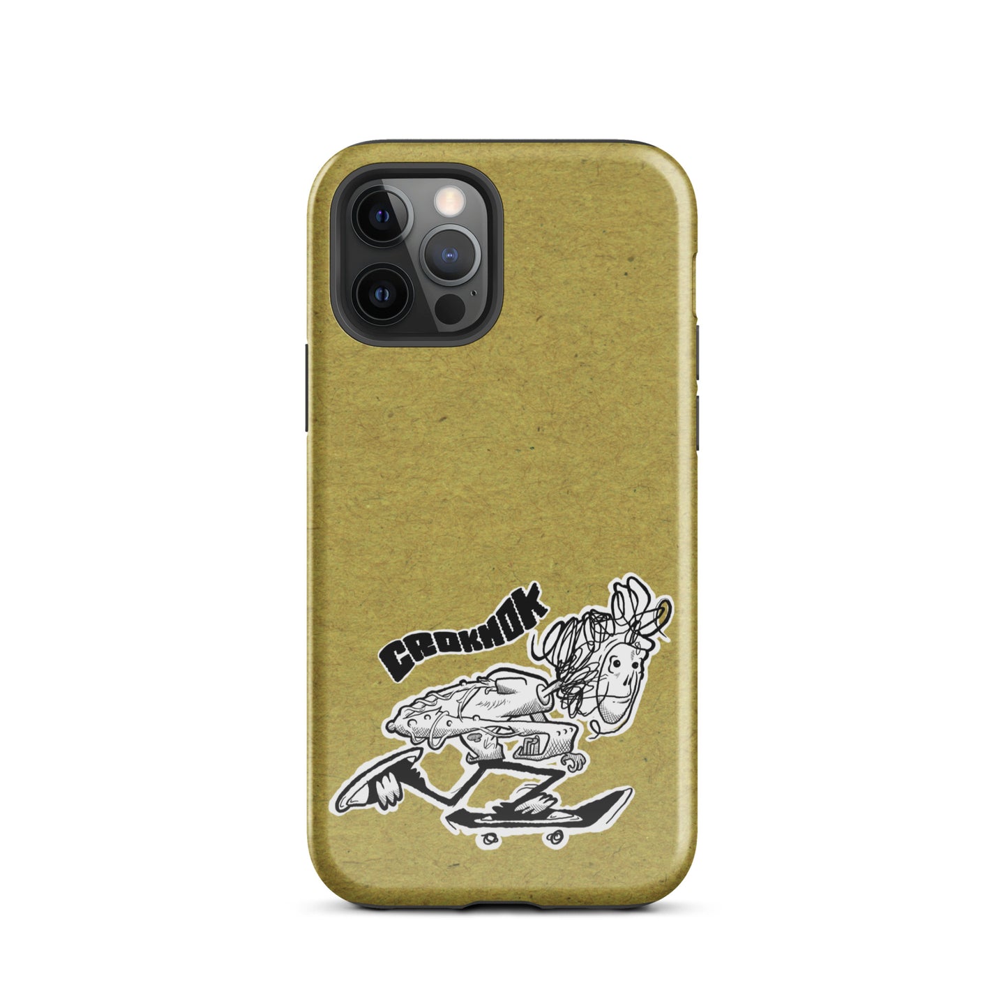 iPhone case - Skateboarding AS0039 Yellow