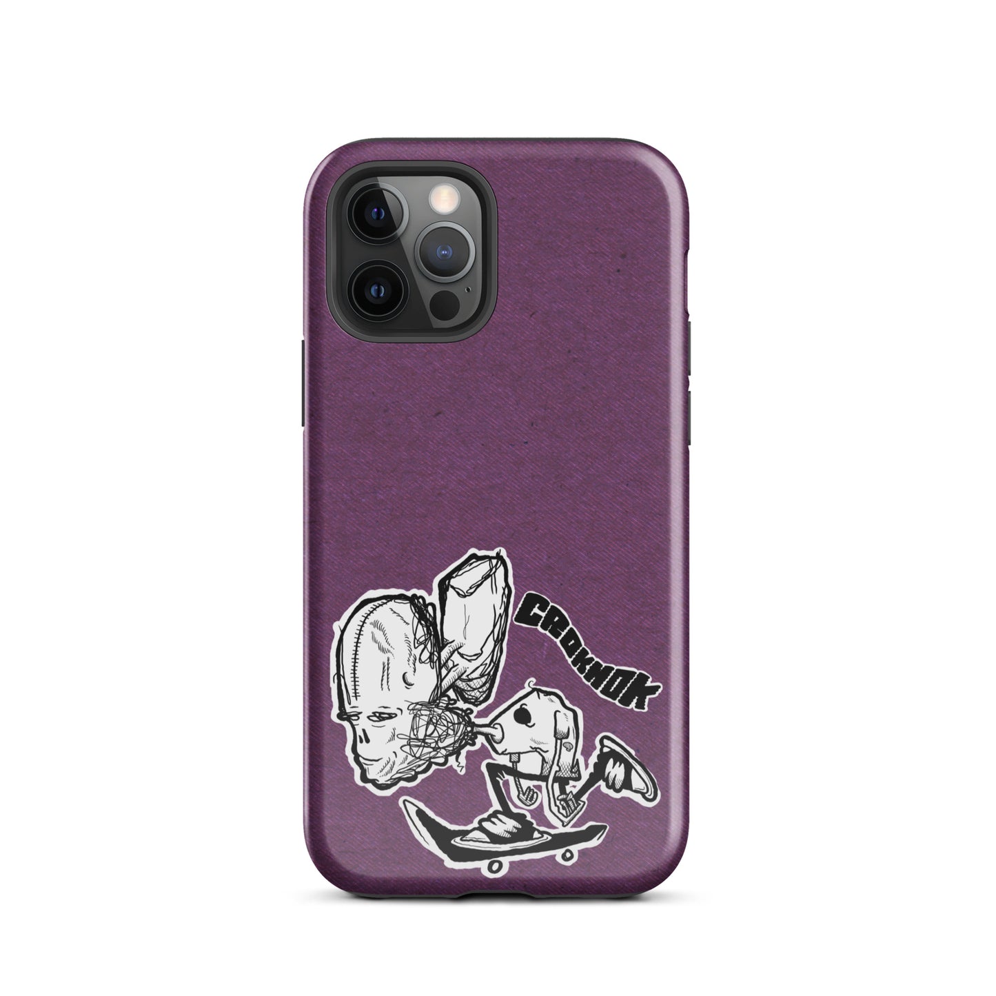 iPhone case - Skateboarding AS0037 Purple