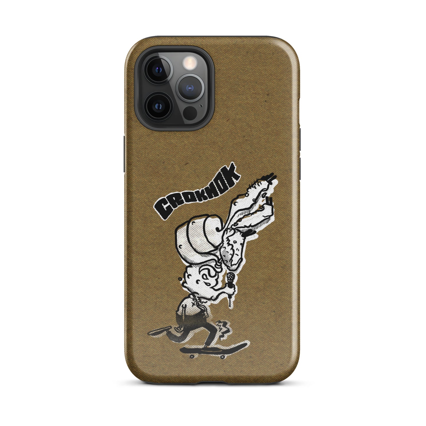 iPhone case - Skateboarding AS0012 Brown
