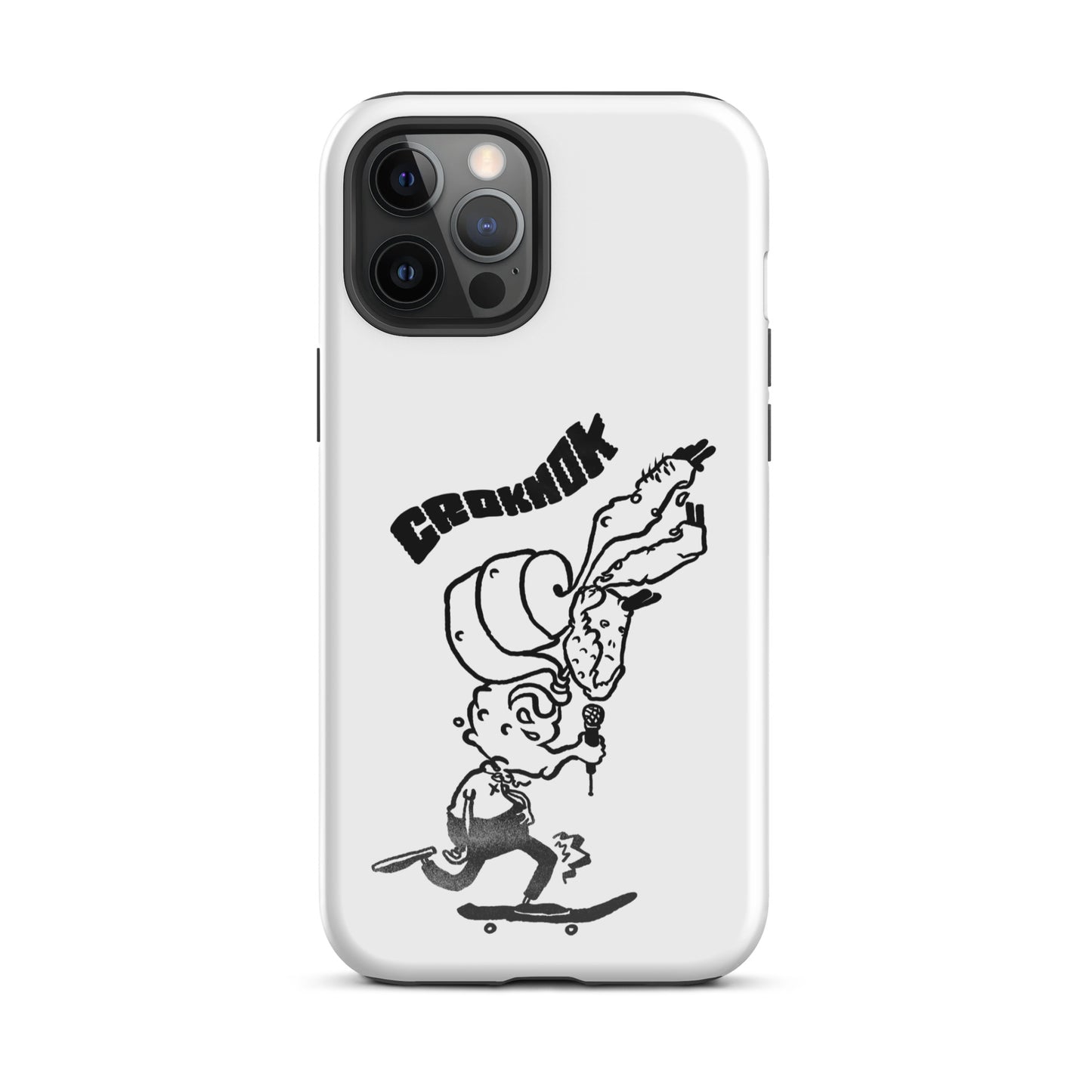 iPhone case - Skateboarding AS0012 White