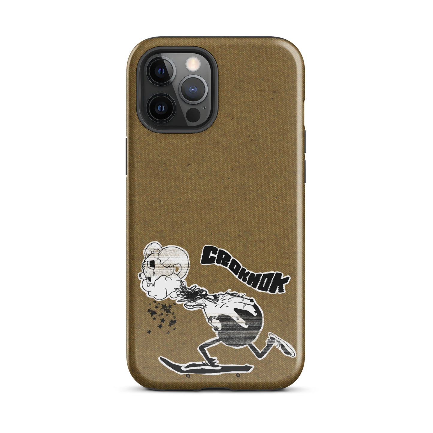 iPhone case - Skateboarding AS0015 Brown