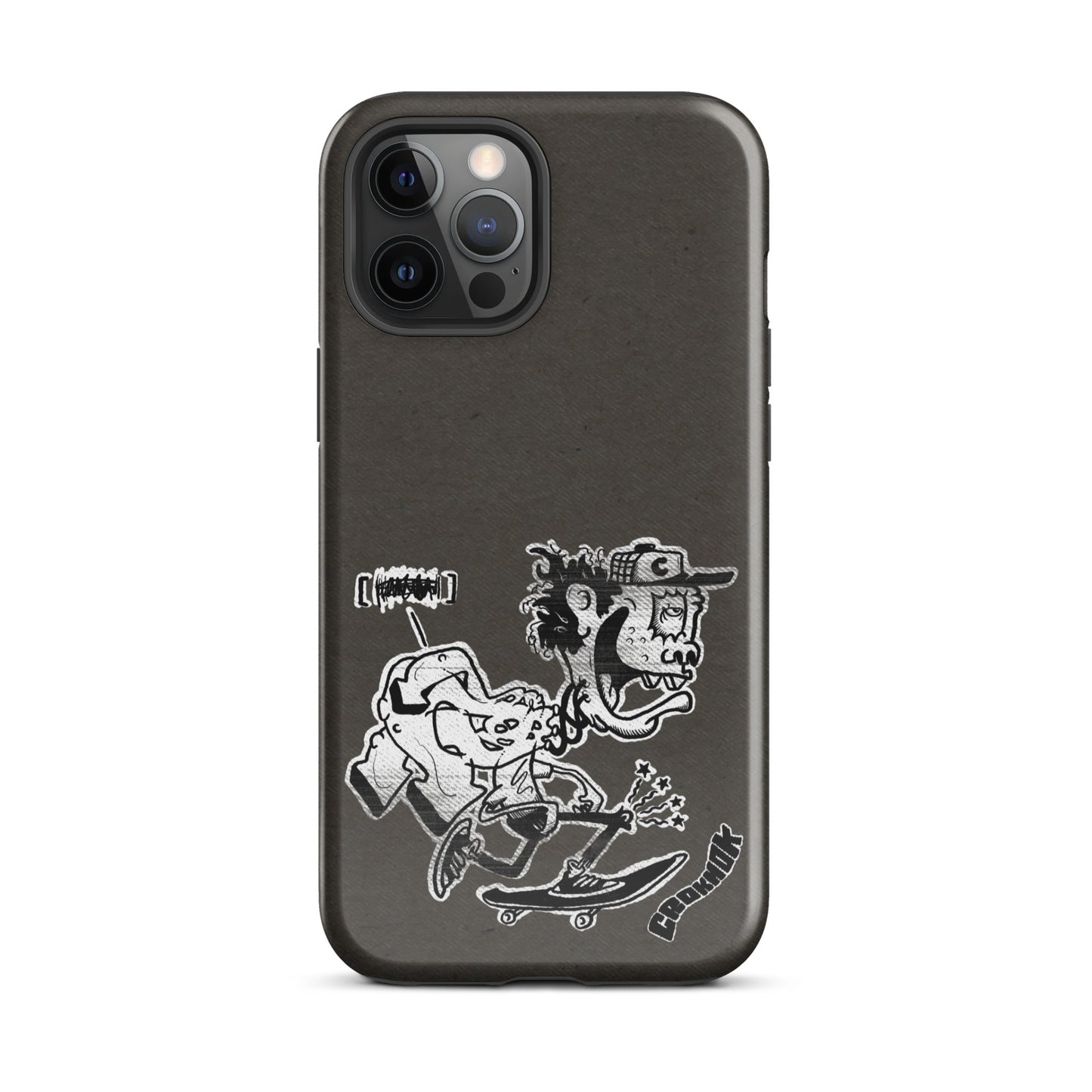 iPhone case - Skateboarding AS0017 Grey
