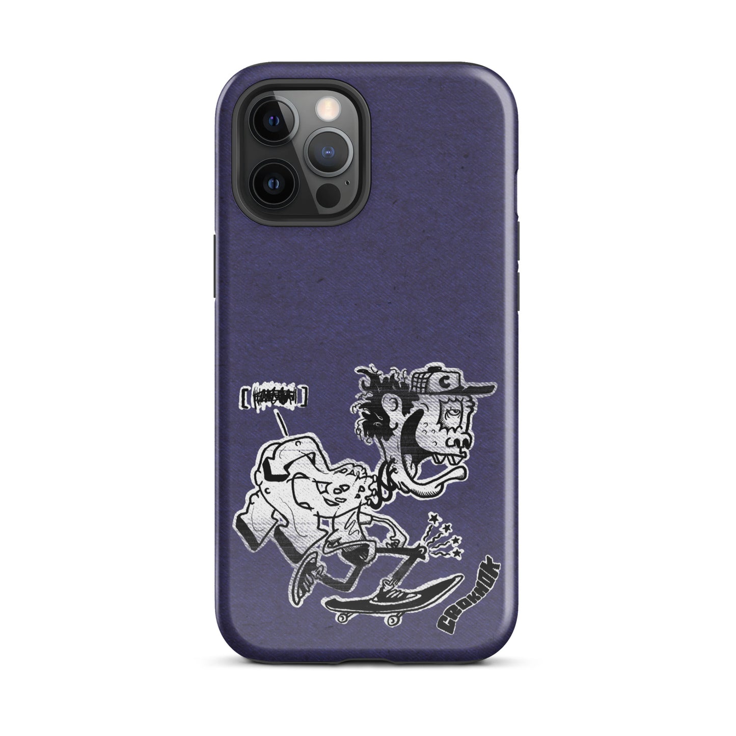 iPhone case - Skateboarding AS0017 Blue