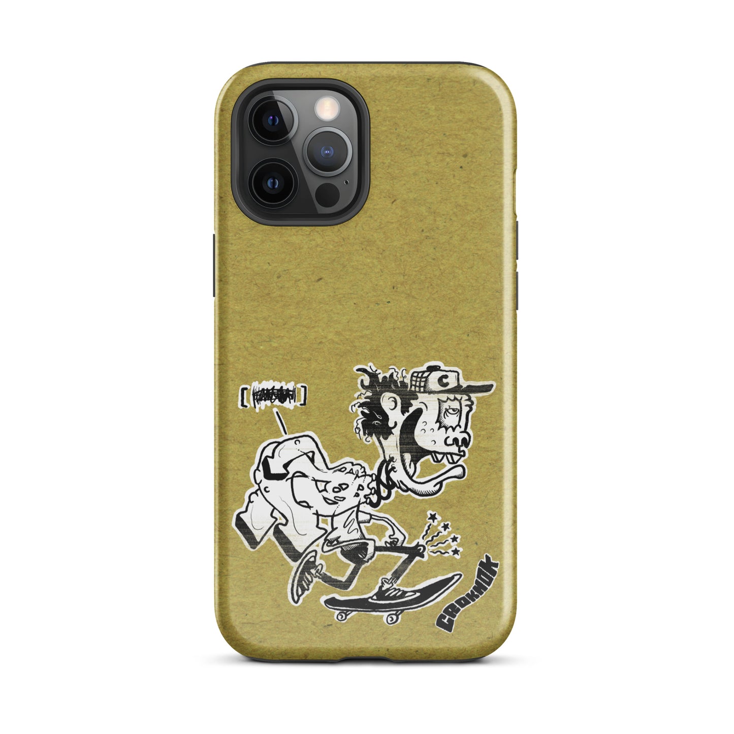iPhone case - Skateboarding AS0017 Yellow