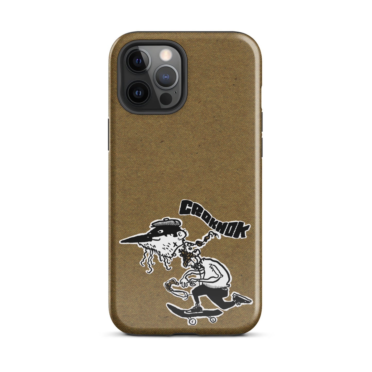 iPhone case - Skateboarding AS0013 Brown