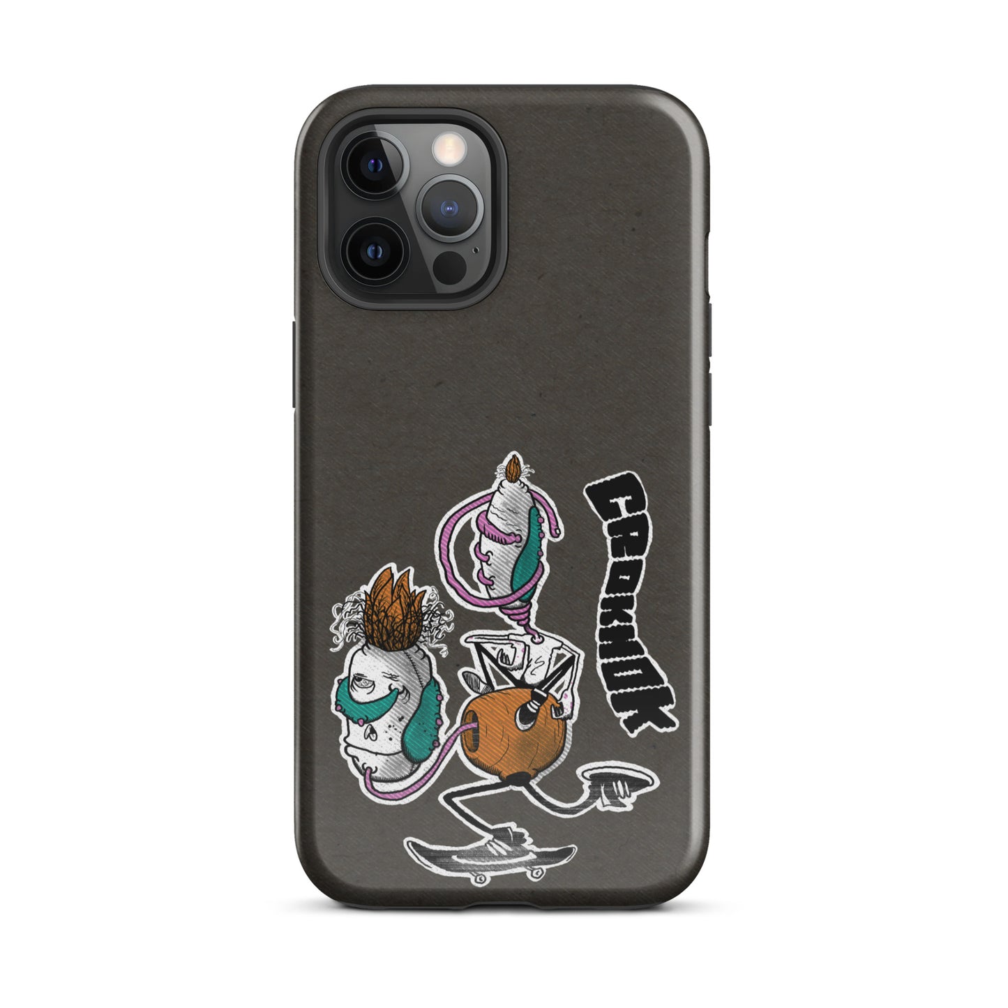 iPhone case - Skateboarding AS0025 Grey