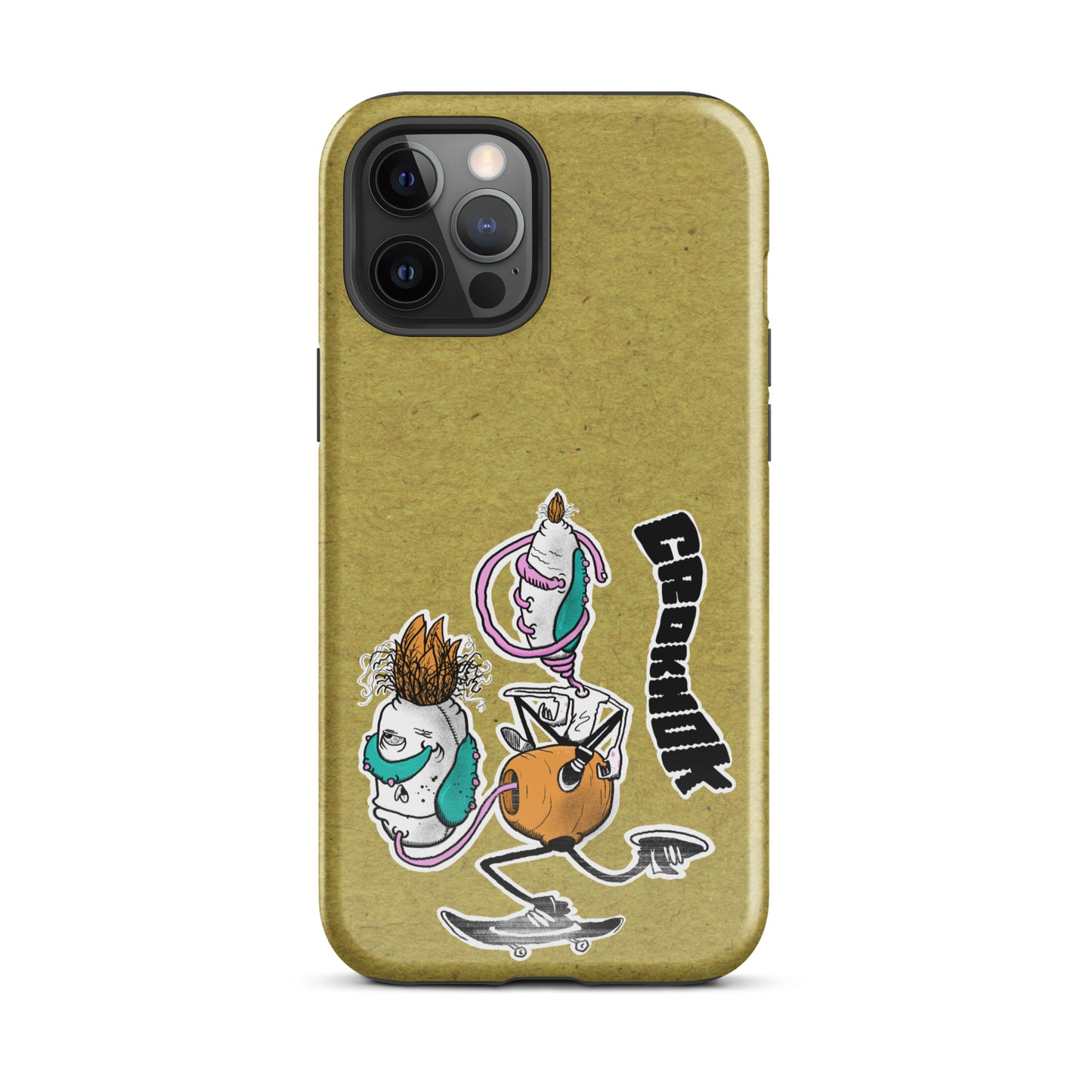 iPhone case - Skateboarding AS0025 Yellow