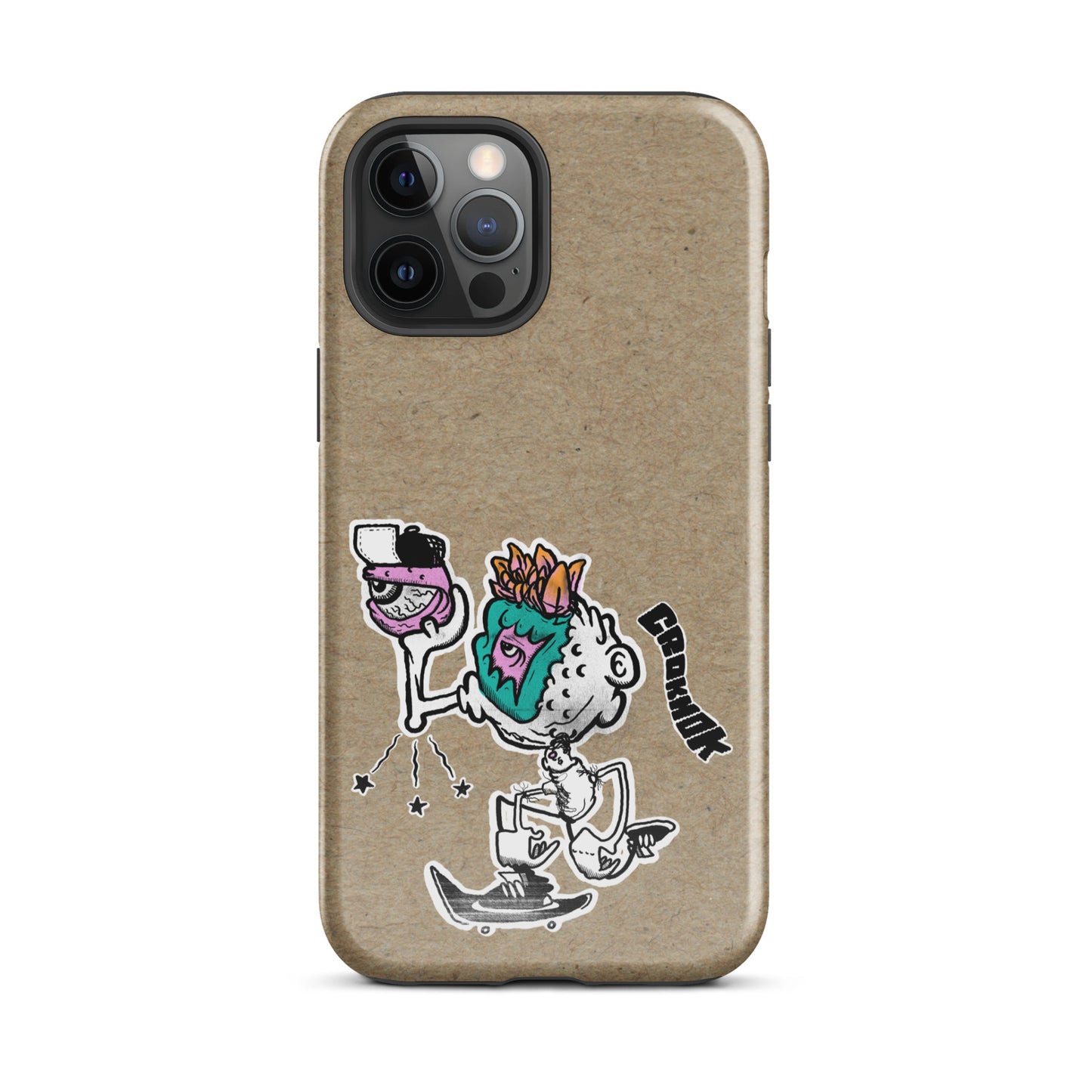 iPhone case - Skateboarding AS0025 Beigh