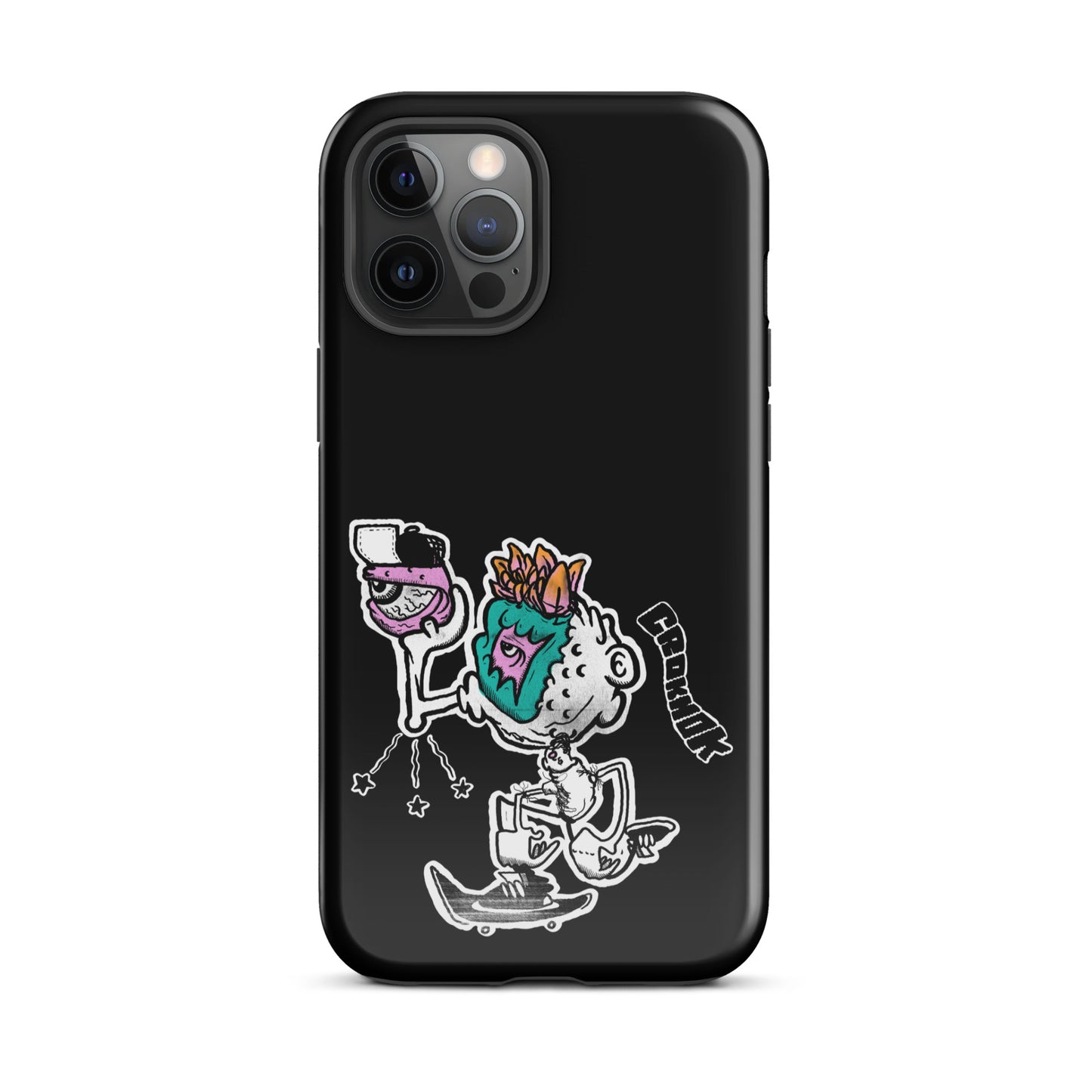 iPhone case - Skateboarding AS0025 Black