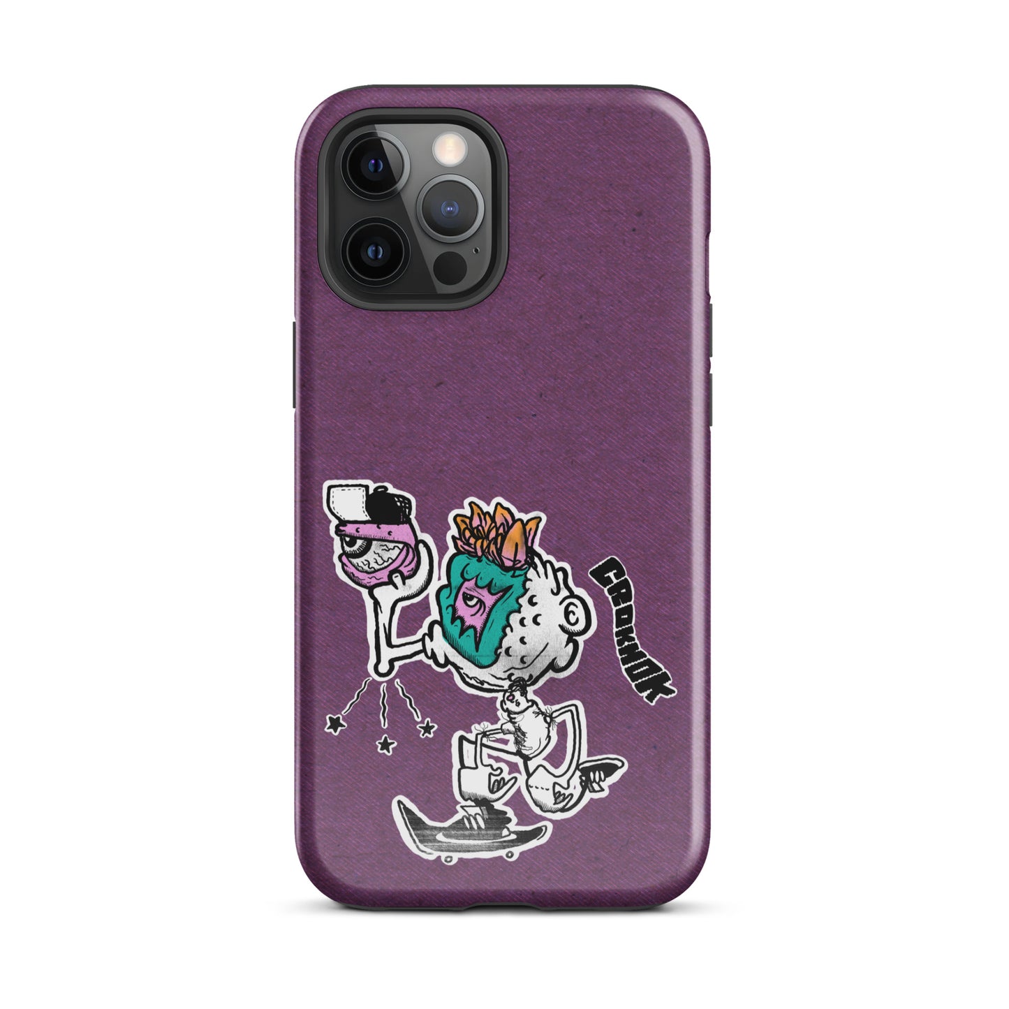 iPhone case - Skateboarding AS0025 Purple