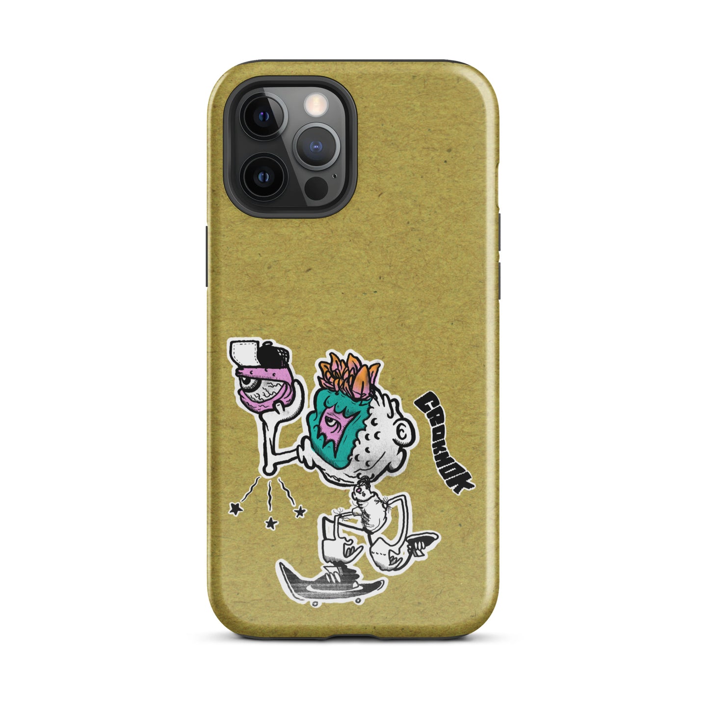 iPhone case - Skateboarding AS0025 Yellow
