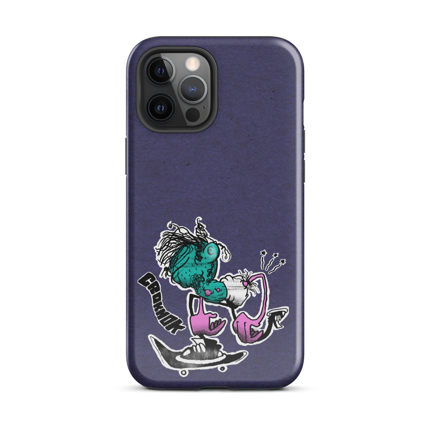 iPhone case - Skateboarding AS0028 Blue