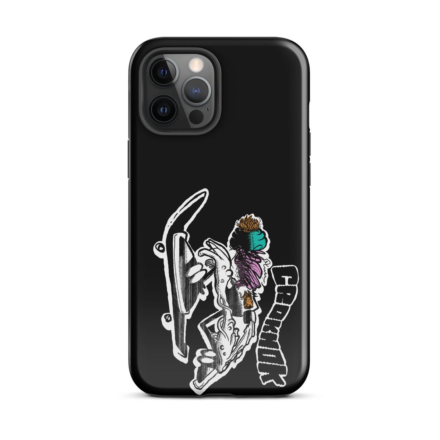 iPhone case - Skateboarding AS0035 Black