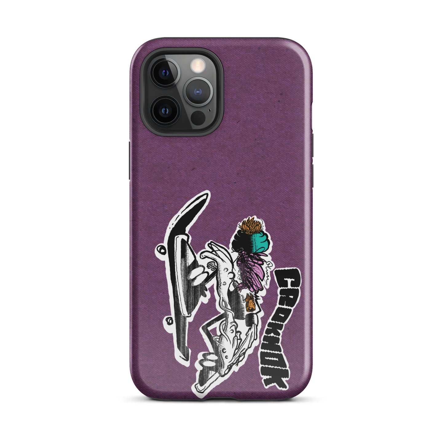 iPhone case - Skateboarding AS0035 Purple