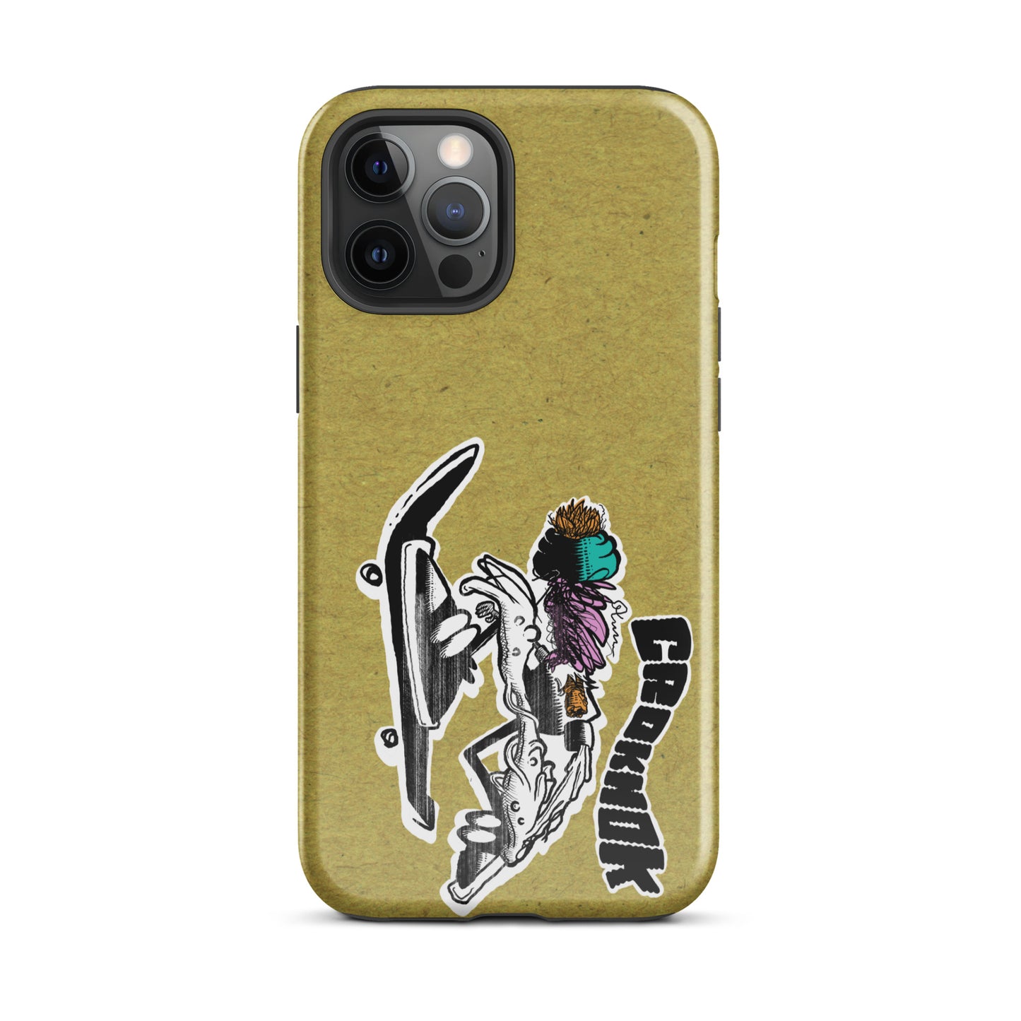 iPhone case - Skateboarding AS0035 Yellow