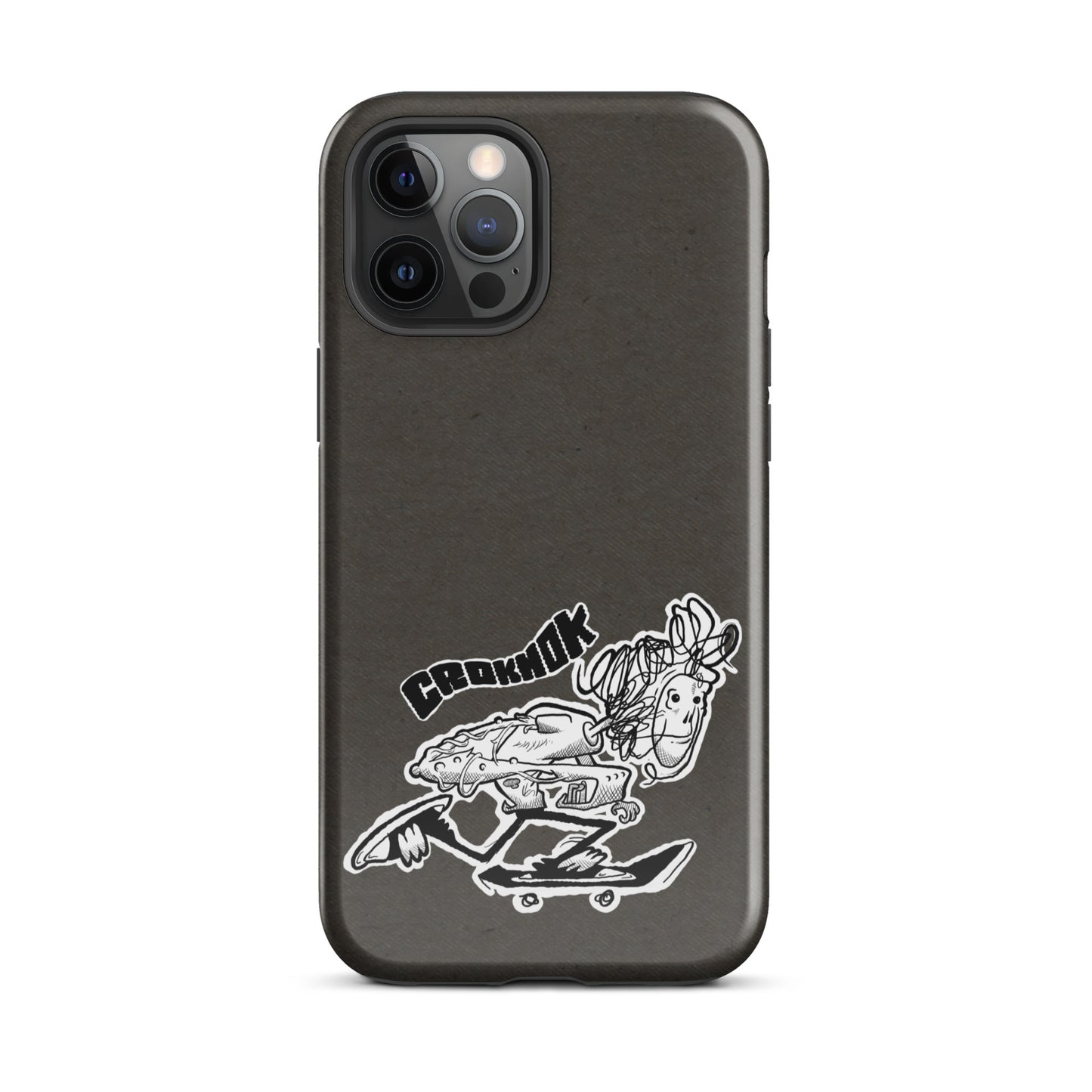 iPhone case - Skateboarding AS0039 Grey