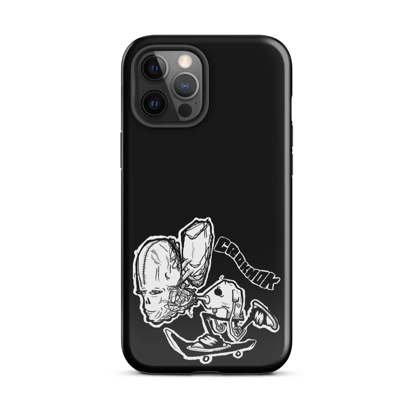iPhone case - Skateboarding AS0037 Black