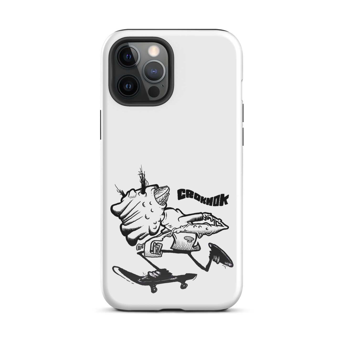 iPhone case - Skateboarding AS0036 White