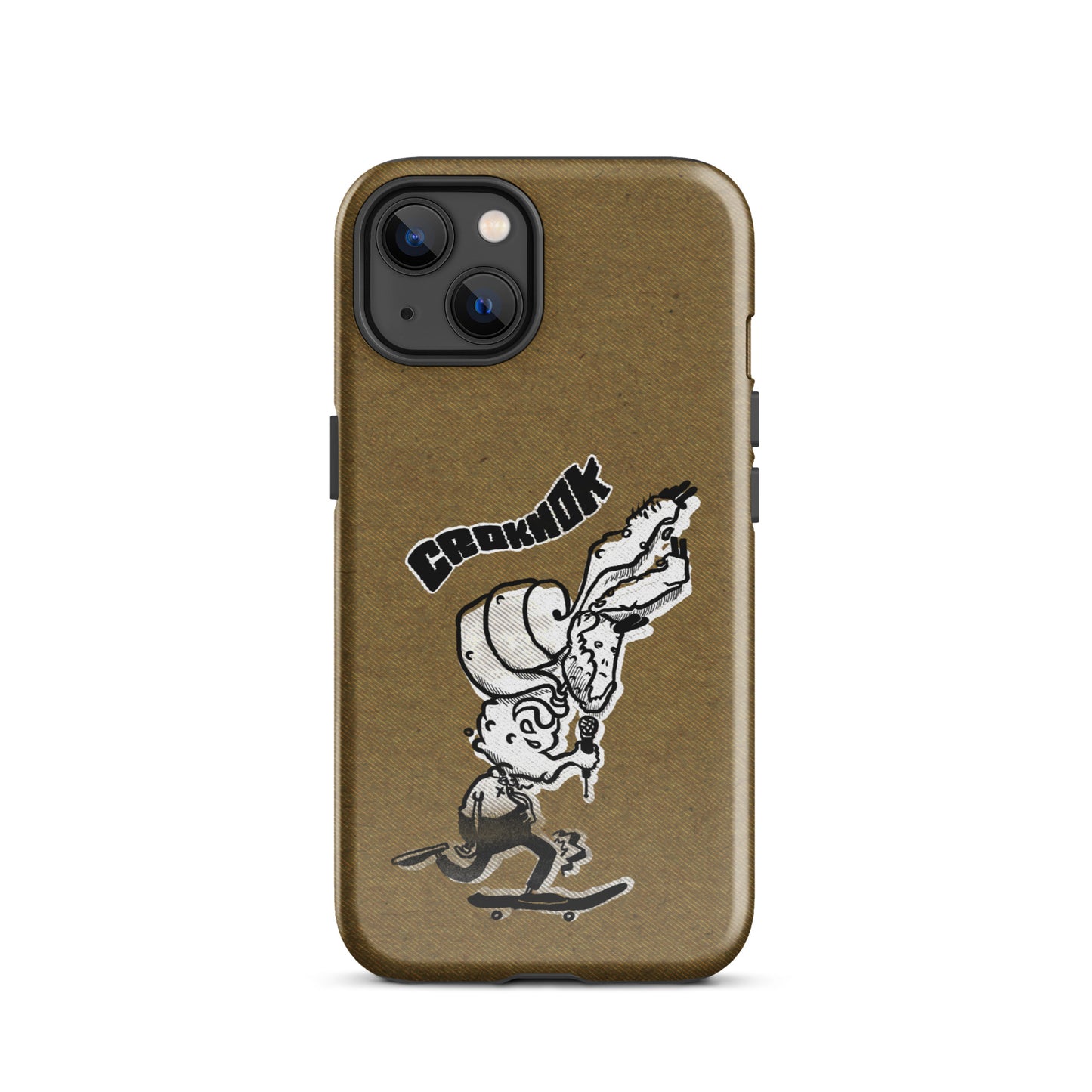 iPhone case - Skateboarding AS0012 Brown