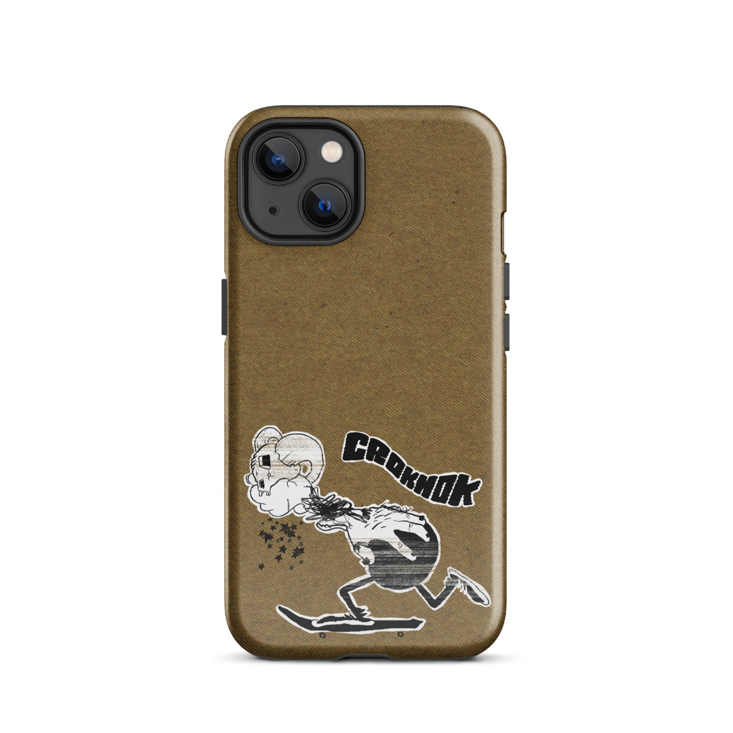 iPhone case - Skateboarding AS0015 Brown