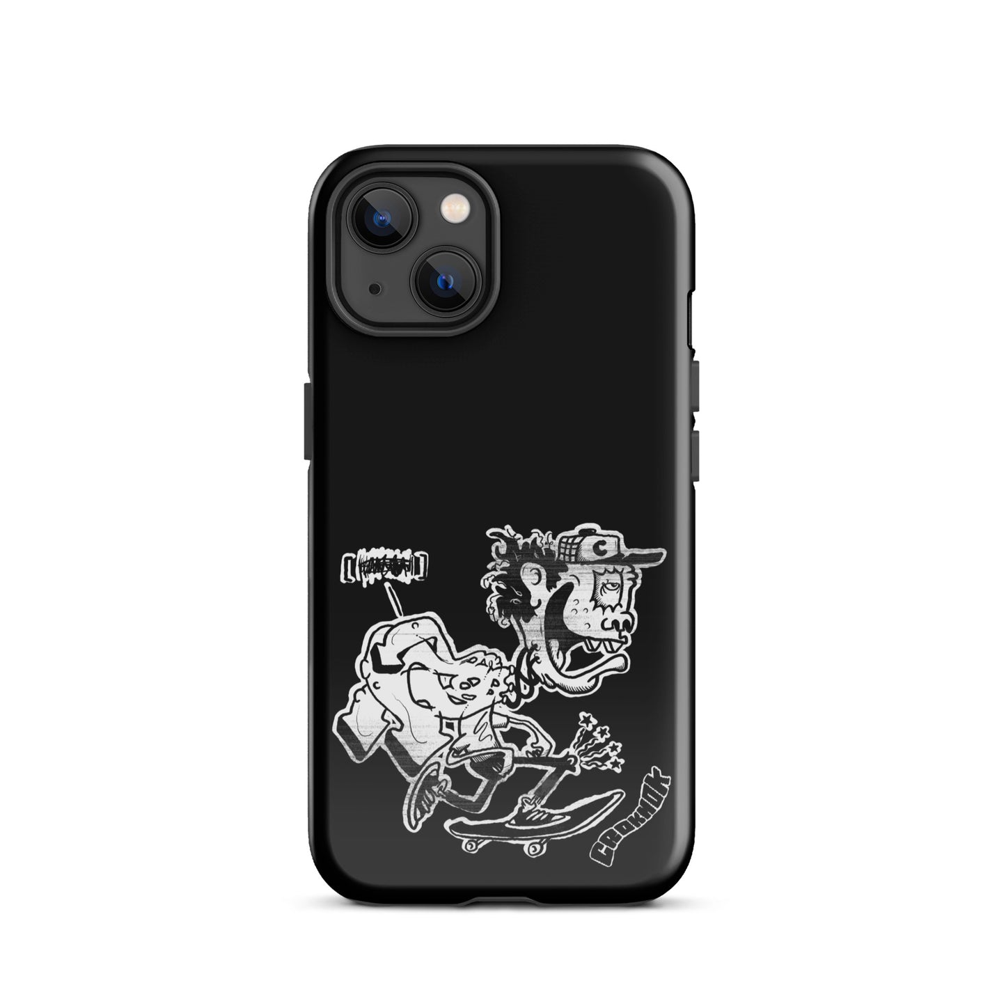 iPhone case - Skateboarding AS0017 Black