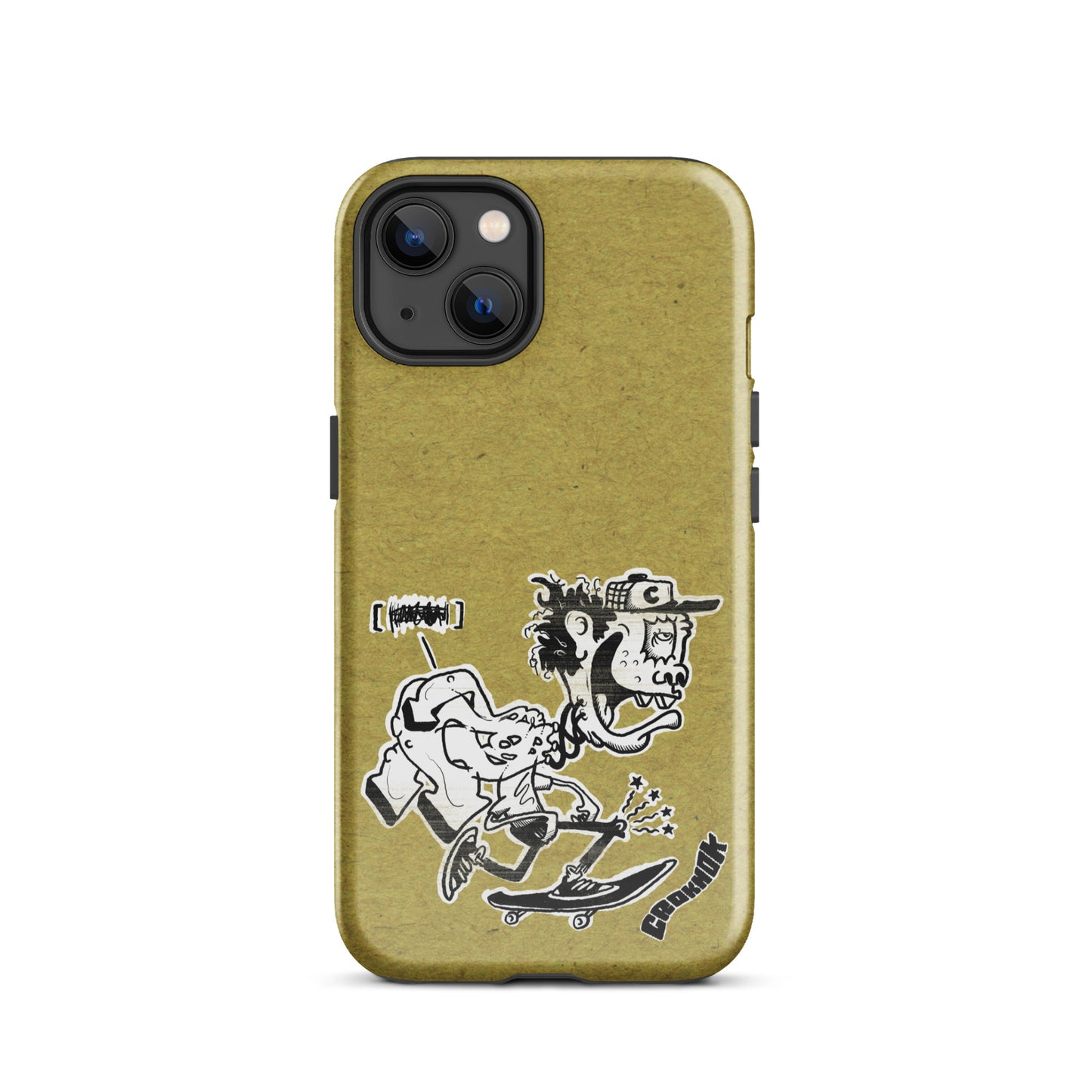iPhone case - Skateboarding AS0017 Yellow