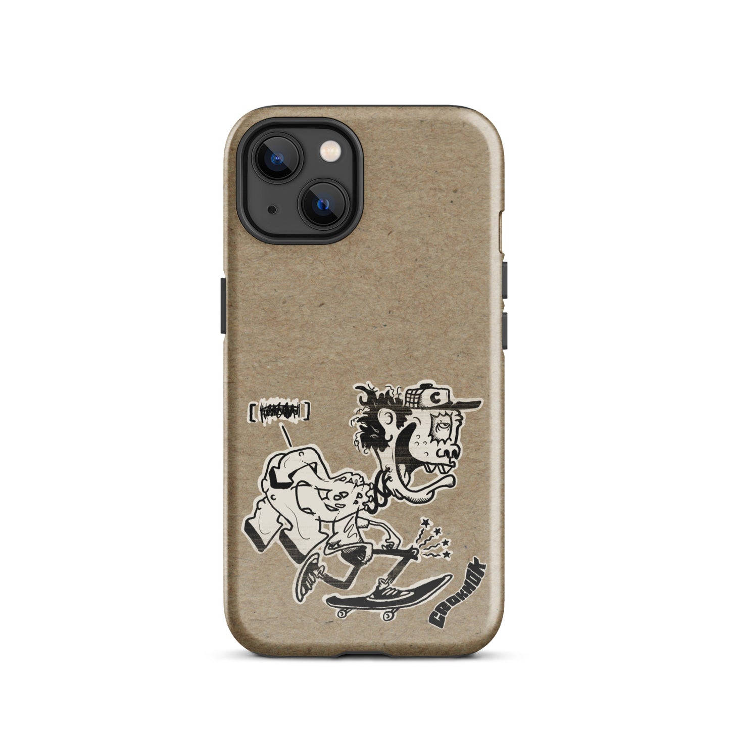 iPhone case - Skateboarding AS0017 Beigh