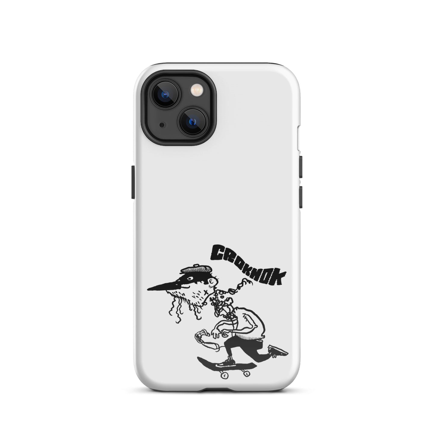 iPhone case - Skateboarding AS0013 White