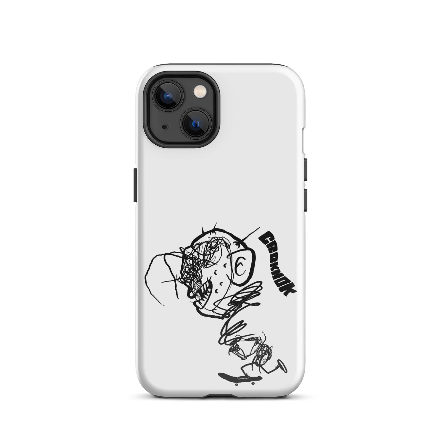 iPhone case - Skateboarding AS0021 White