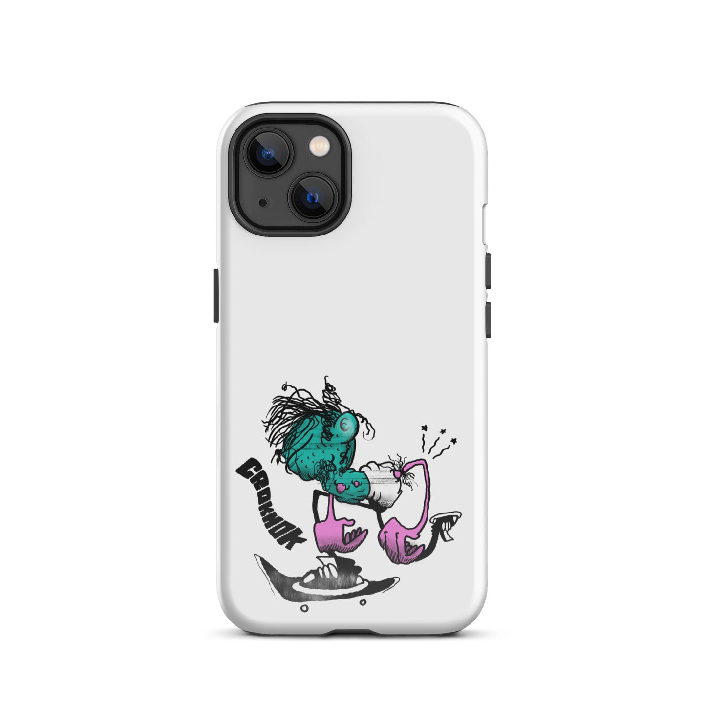 iPhone case - Skateboarding AS0028 White