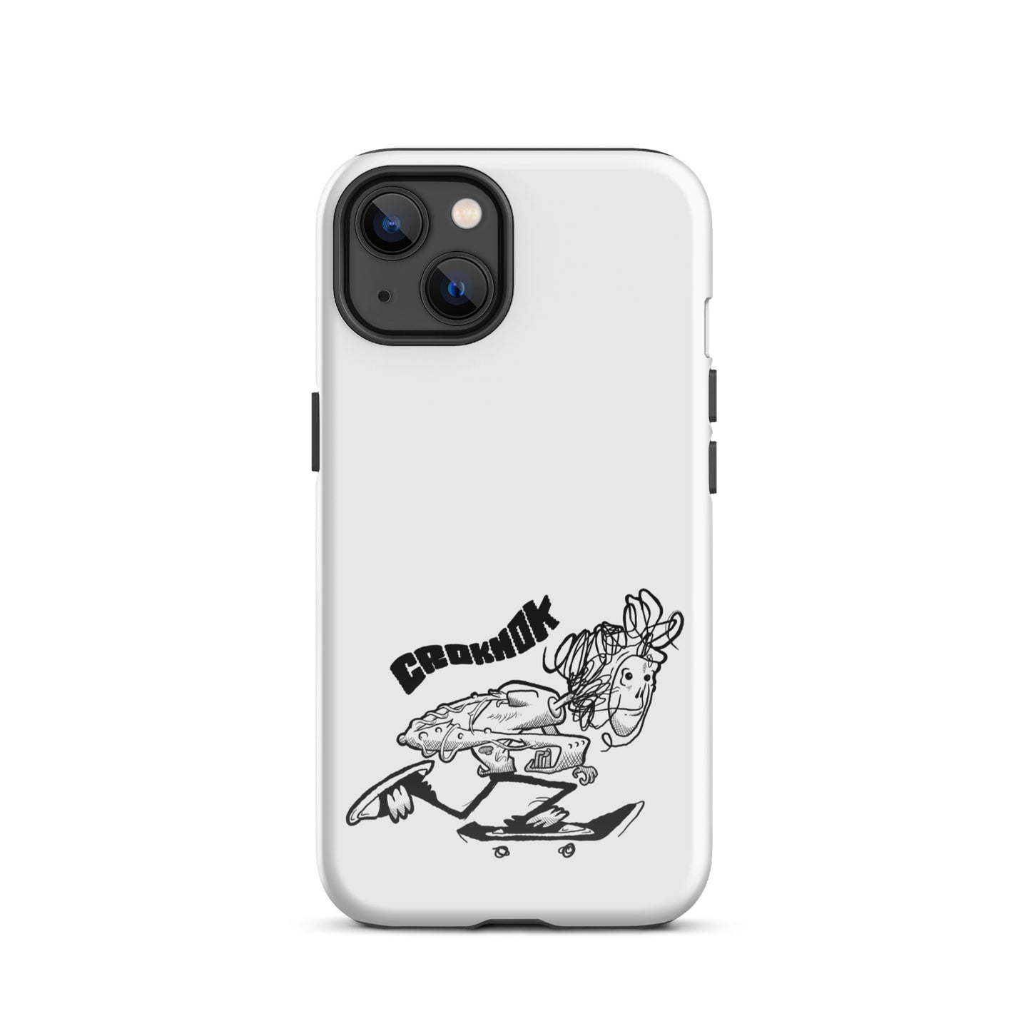 iPhone case - Skateboarding AS0039 White