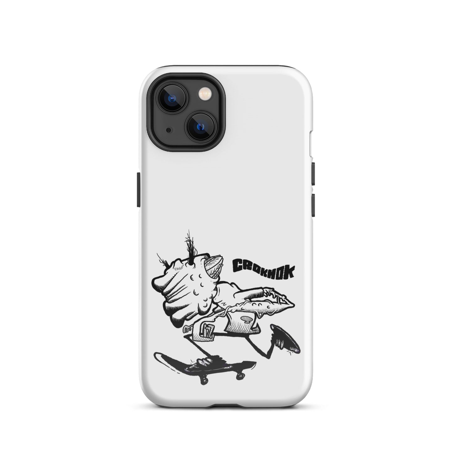 iPhone case - Skateboarding AS0036 White