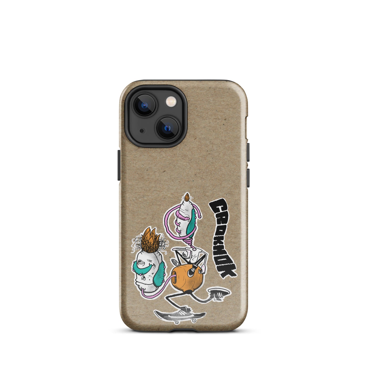 iPhone case - Skateboarding AS0025 beigh