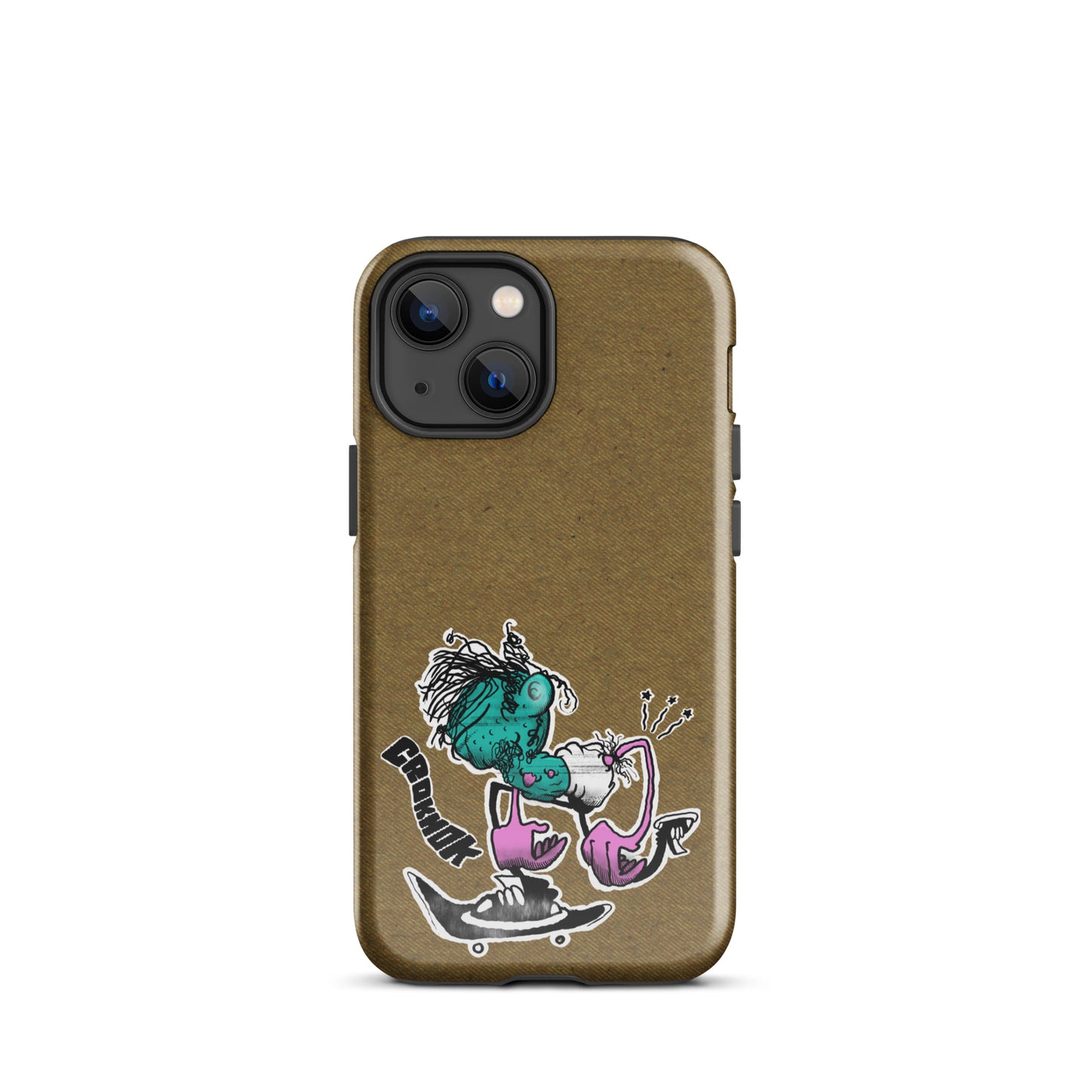 iPhone case - Skateboarding AS0028 Brown