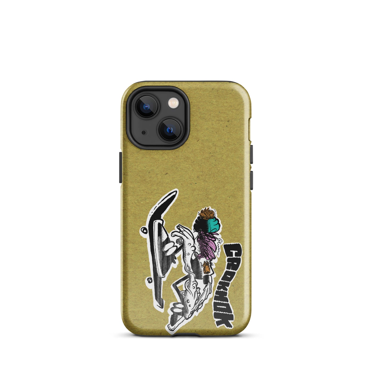 iPhone case - Skateboarding AS0035 Yellow