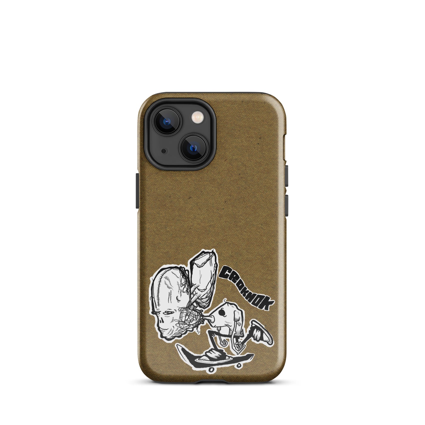 iPhone case - Skateboarding AS0037 Brown