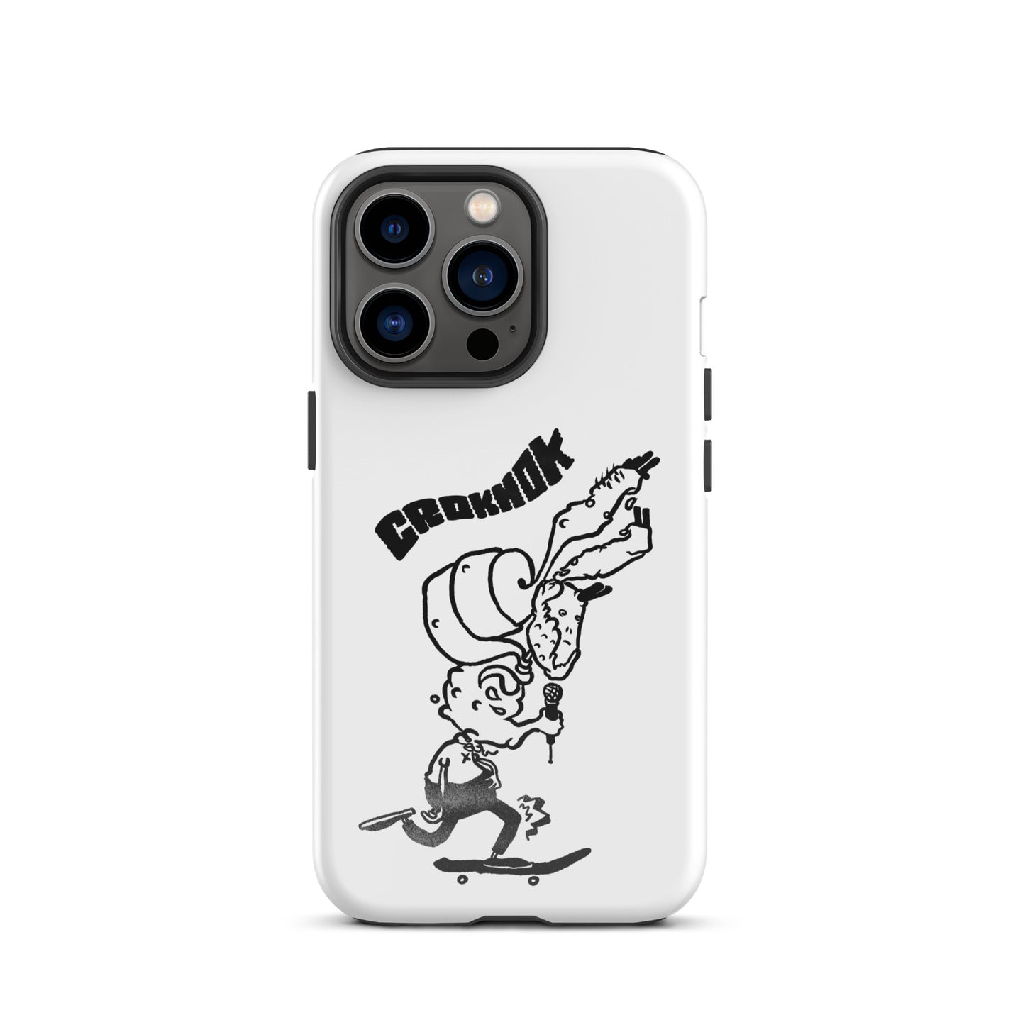 iPhone case - Skateboarding AS0012 White